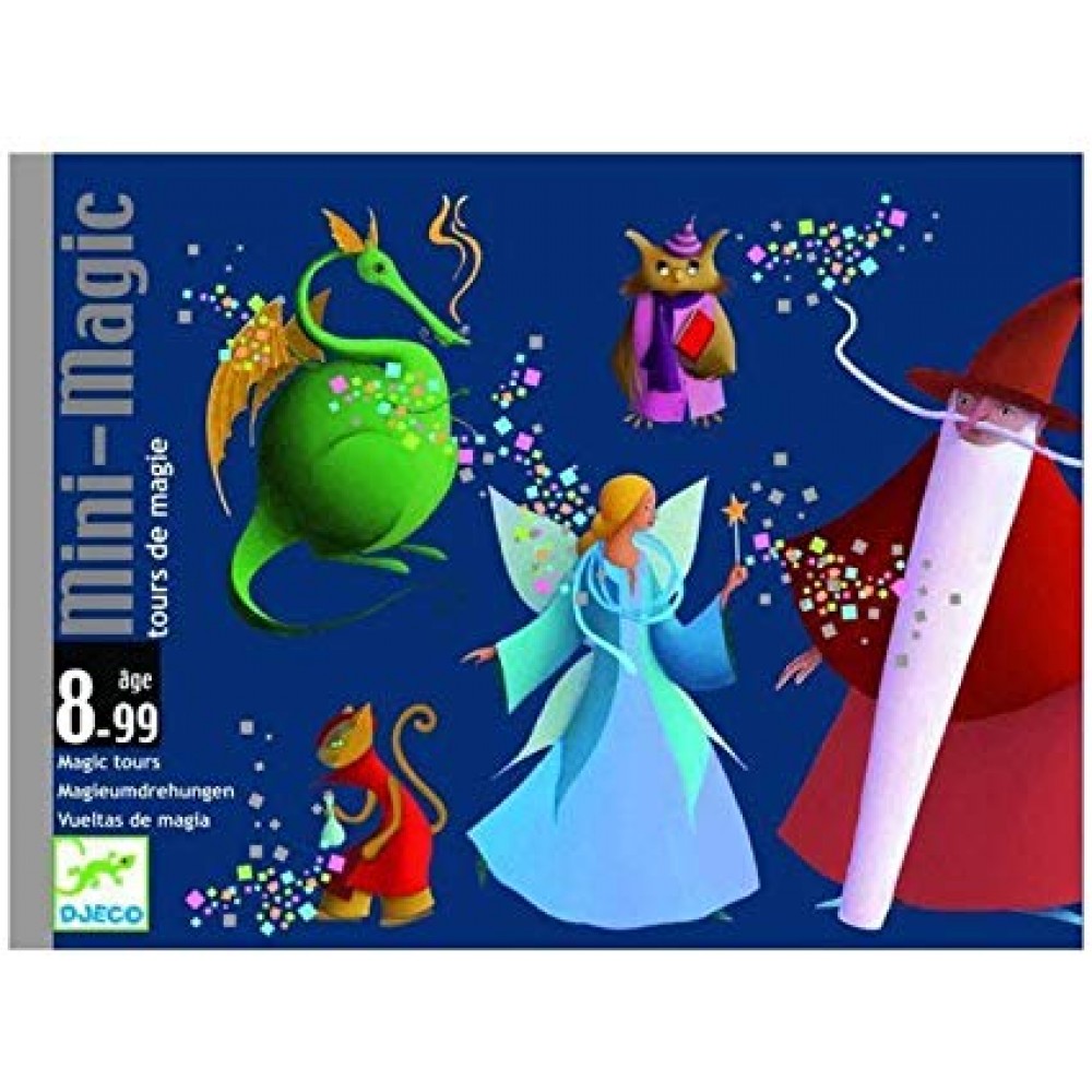Joc de carti trucuri mini magic djeco